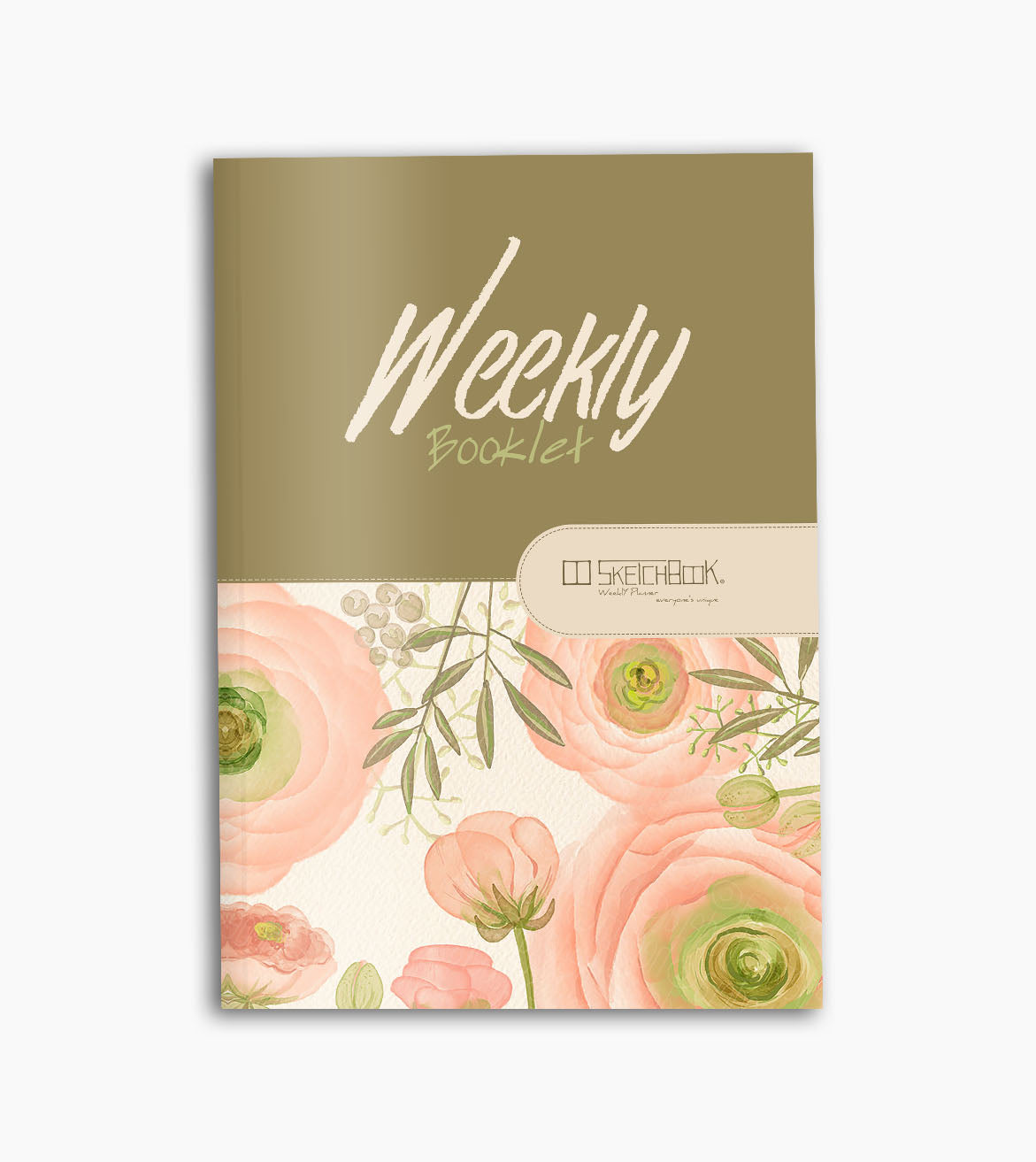 Weekly Planner Booklet | 20 X 14 cm - Floral - from SketchBook Stationery