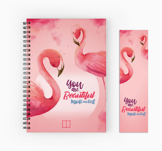 Notebooks | 20 X 14 cm - Pink Collection - Flamingo - from SketchBook Stationery