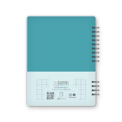 Square Grid - 18X14 cm - 75 Sheets | Teal - from Journals