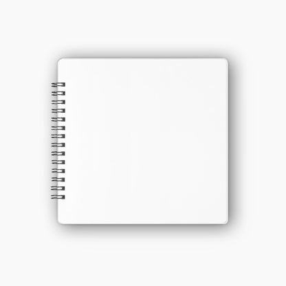 Square Sketchbook | 14 X 14 cm - White Paper SketchBook Stationery