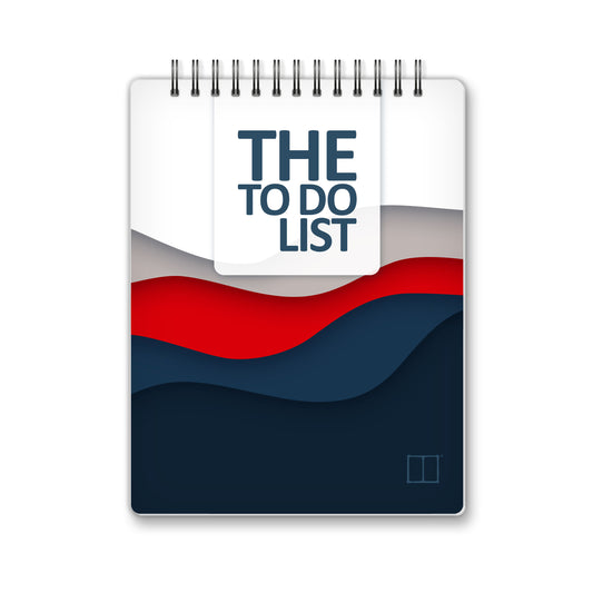 The To Do List | 18 X 14 cm - Abstract Colors 02 - from SketchBook Stationery
