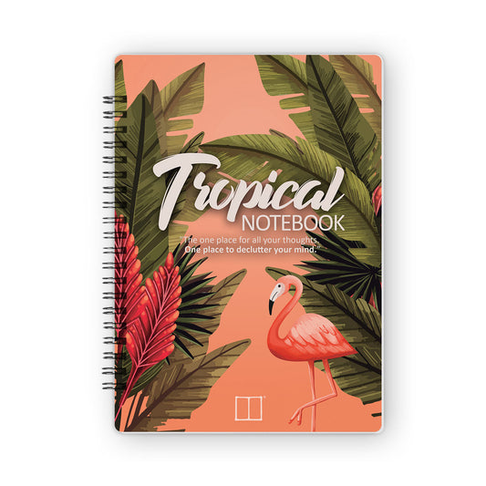 Notebooks | 20 X 14 cm - Tropical Collection - Pink - from SketchBook Stationery