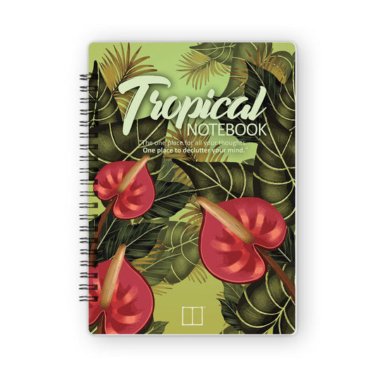 Notebooks | 20 X 14 cm - Tropical Collection - Green - from SketchBook Stationery