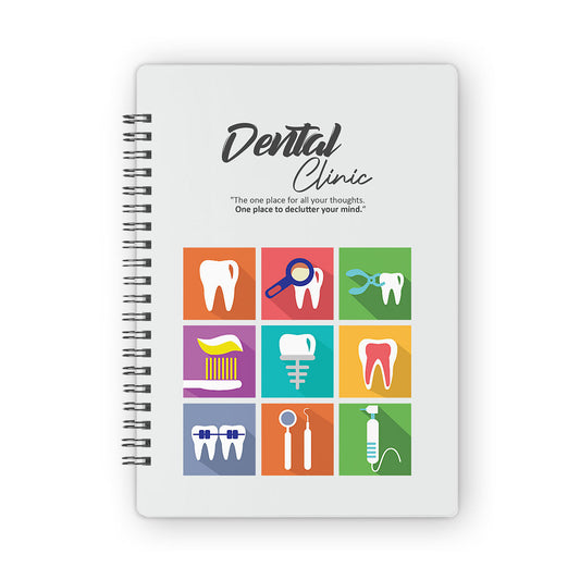Notebooks | 20 X 14 cm - Dental Clinic-01 - from SketchBook Stationery