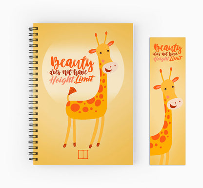 Notebooks | 20 X 14 cm - Yellow Collection - Giraffe - from SketchBook Stationery