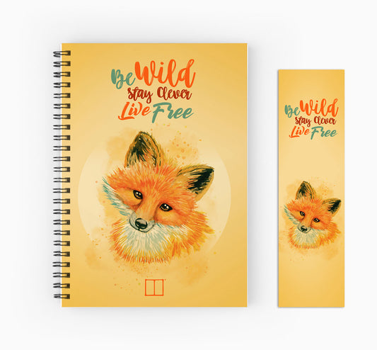 Notebooks | 20 X 14 cm - Yellow Collection - Fox - from SketchBook Stationery