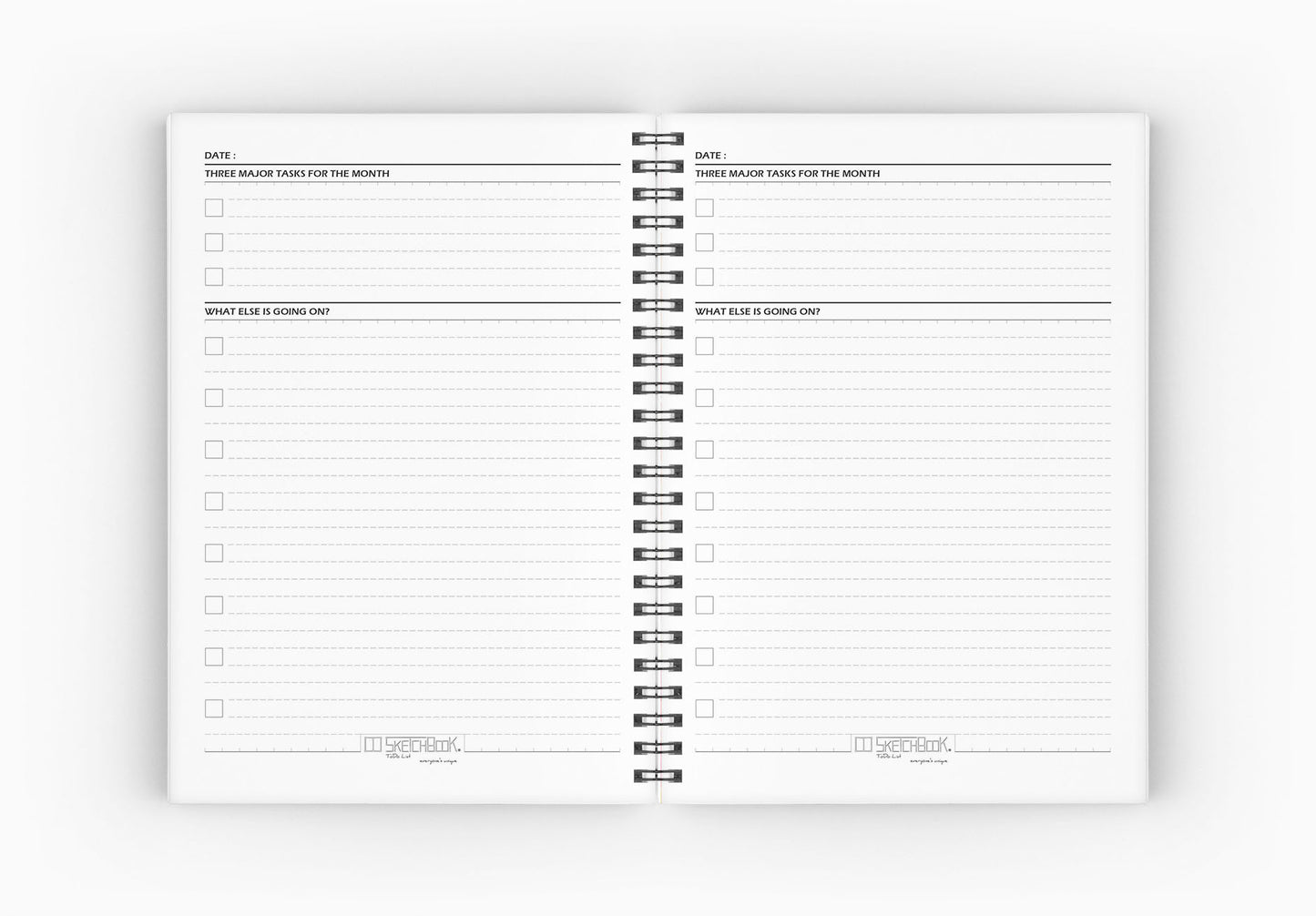 Weekly Planner Set | 20 X 14 cm - (Cities Edition) - Tag Mahal - from SketchBook Stationery